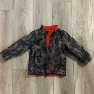 Camo kids jacket size 4T